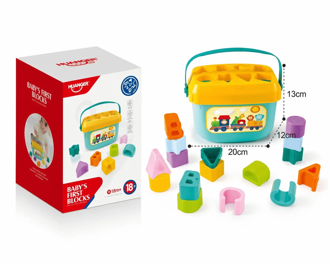 JUEGO DE BLOQUES ENCAJABLES HUANGER