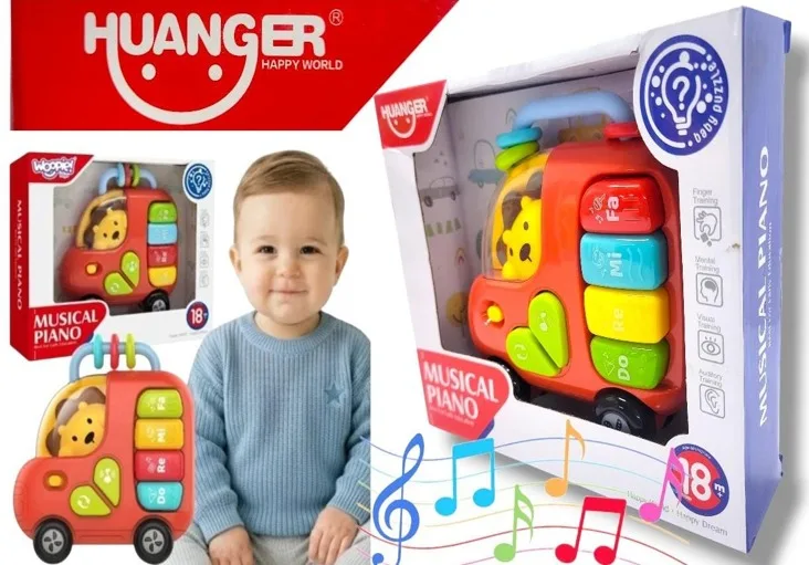 PIANO MUSICAL CARRO HUANGER