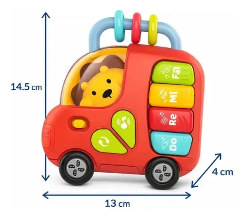 PIANO MUSICAL CARRO HUANGER