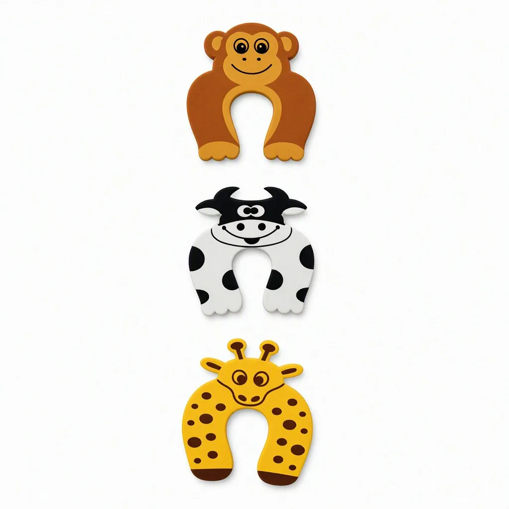 SET X 3 UN  PROTECTOR DE MANOS CIERRE DE PUERTAS BB