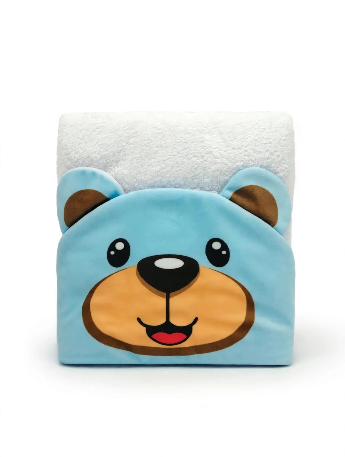 TOALLA BABY FRIEND CAPOTA  ANIMALITOS 70X90